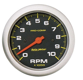 AutoMeter GAUGE; TACHOMETER; 3 3/8in.; 10K RPM; IN-DASH; PRO-COMP