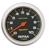 3-3/8in In-Dash Tachometer - AutoMeter 5161