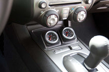 Load image into Gallery viewer, AutoMeter GAUGE MOUNT; DIRECT FIT SHIFTER CONSOLE; DUAL; 2 1/16in.; CAMARO 10-15