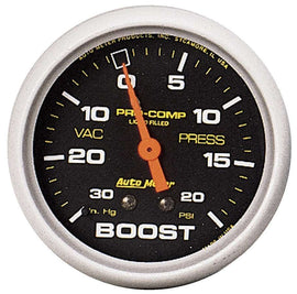 0-20/0-30 Turbo Boost - AutoMeter 5401