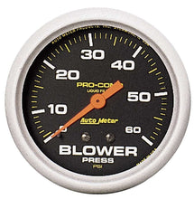 Load image into Gallery viewer, 0-60 Blower Pressure - AutoMeter 5402