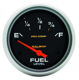 AutoMeter GAUGE; FUEL LEVEL; 2 5/8in.; 0OE TO 90OF; ELEC; PRO-COMP
