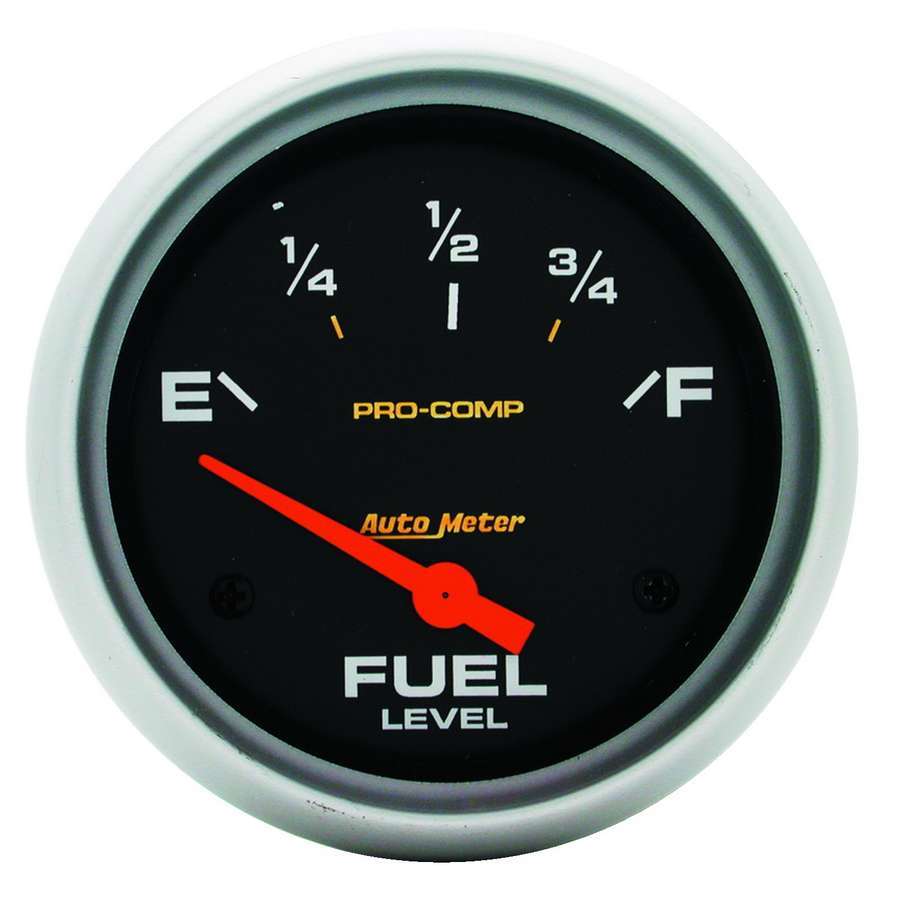 AutoMeter GAUGE; FUEL LEVEL; 2 5/8in.; 0OE TO 90OF; ELEC; PRO-COMP