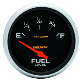 AutoMeter GAUGE; FUEL LEVEL; 2 5/8in.; 240OE TO 33OF; ELEC; PRO-COMP
