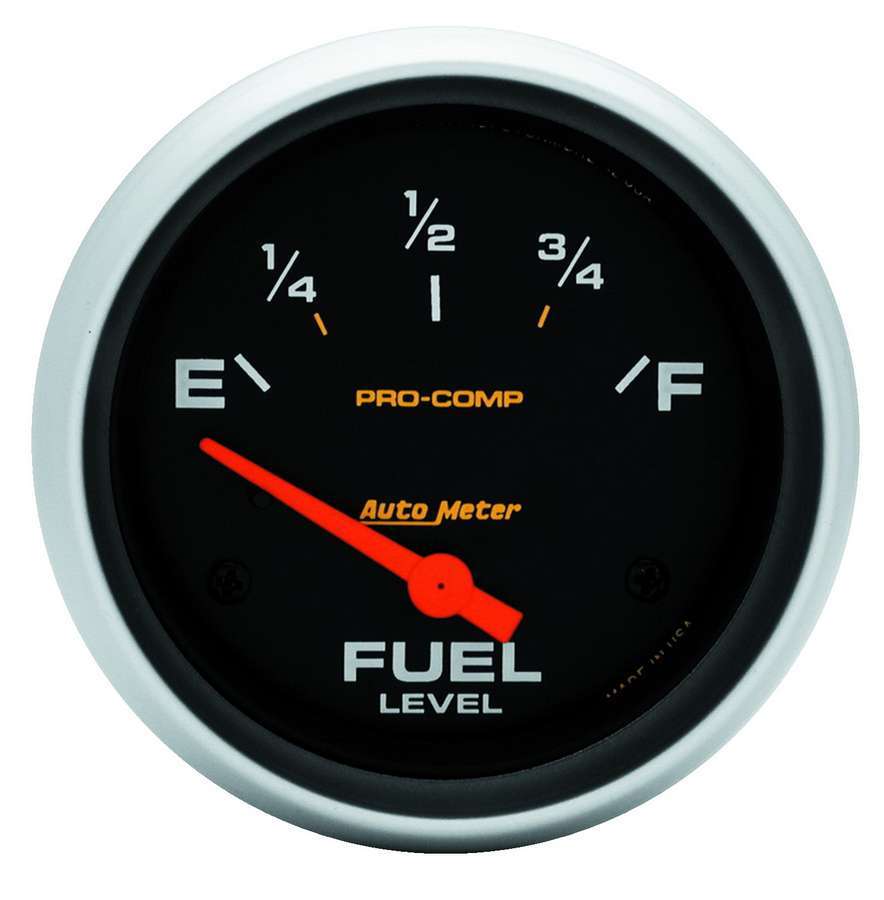AutoMeter GAUGE; FUEL LEVEL; 2 5/8in.; 240OE TO 33OF; ELEC; PRO-COMP