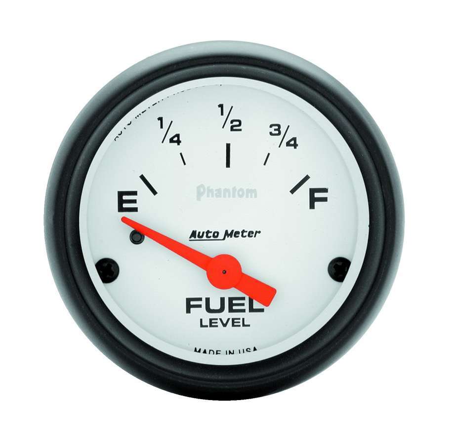 AutoMeter GAUGE; FUEL LEVEL; 2 1/16in.; 0OE TO 90OF; ELEC; PHANTOM
