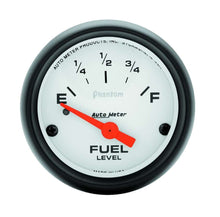 Load image into Gallery viewer, AutoMeter GAUGE; FUEL LEVEL; 2 1/16in.; 0OE TO 30OF; ELEC; PHANTOM