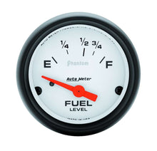 Load image into Gallery viewer, 2-1/16in Phantom Fuel Level Gauge - AutoMeter 5718
