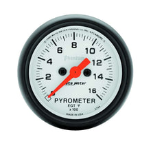 Load image into Gallery viewer, 2-1/16in Phantom EGT Pyrometer Kit 0-1600 - AutoMeter 5744