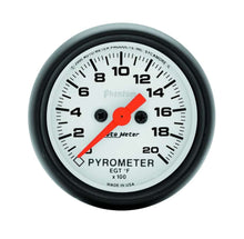 Load image into Gallery viewer, 2-1/16in Phantom 2000 Degree Pyrometer - AutoMeter 5745