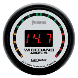 2-1/16 Phantom Air/Fuel Ratio Wideband Gauge - AutoMeter 5779