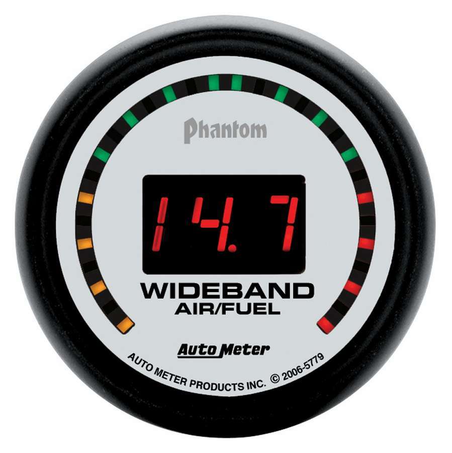 2-1/16 Phantom Air/Fuel Ratio Wideband Gauge - AutoMeter 5779