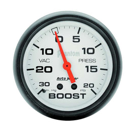 2-5/8in Phantom Boost Gauge 20psi - AutoMeter 5801