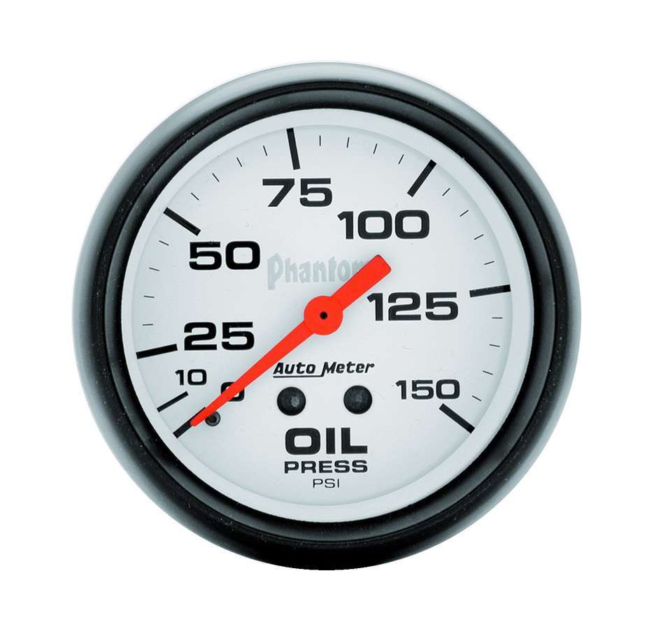 2-5/8in Phantom Oil Pressure Gauge 0-150psi - AutoMeter 5823