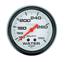 2-5/8in Phantom Water Temp Gauge 140-280 - AutoMeter 5831