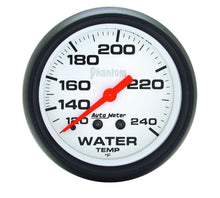 Load image into Gallery viewer, AutoMeter GAUGE; WATER TEMP; 2 5/8in.; 120-240deg.F; MECHANICAL; PHANTOM