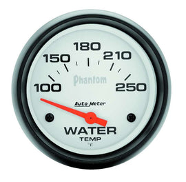 2-5/8in Phantom Water Temp. Gauge 100-250 - AutoMeter 5837