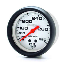 Load image into Gallery viewer, AutoMeter GAUGE; OIL TEMP; 2 5/8in.; 140-280deg.F; MECHANICAL; PHANTOM