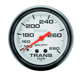 2-5/8in Phantom Trans. Temp. Gauge 140-280 - AutoMeter 5851