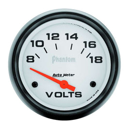 2-5/8in Phantom Voltmeter 8-18 Volts - AutoMeter 5891