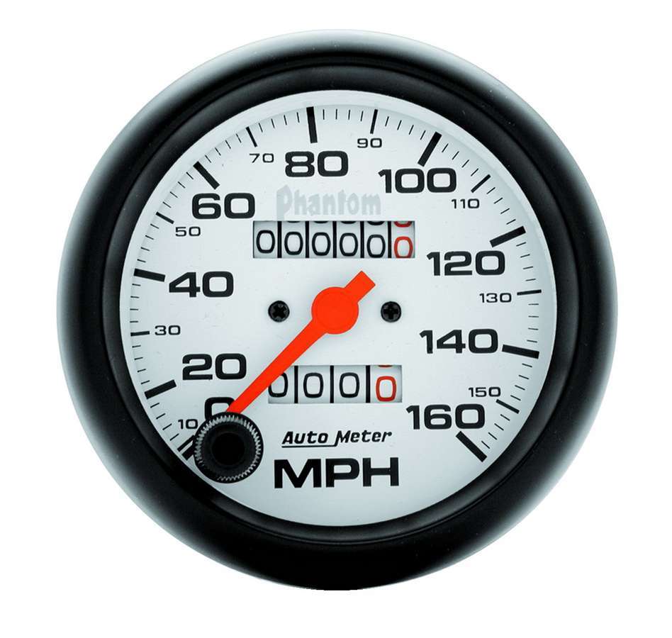AutoMeter GAUGE; SPEEDOMETER; 3 3/8in.; 160MPH; MECHANICAL; PHANTOM