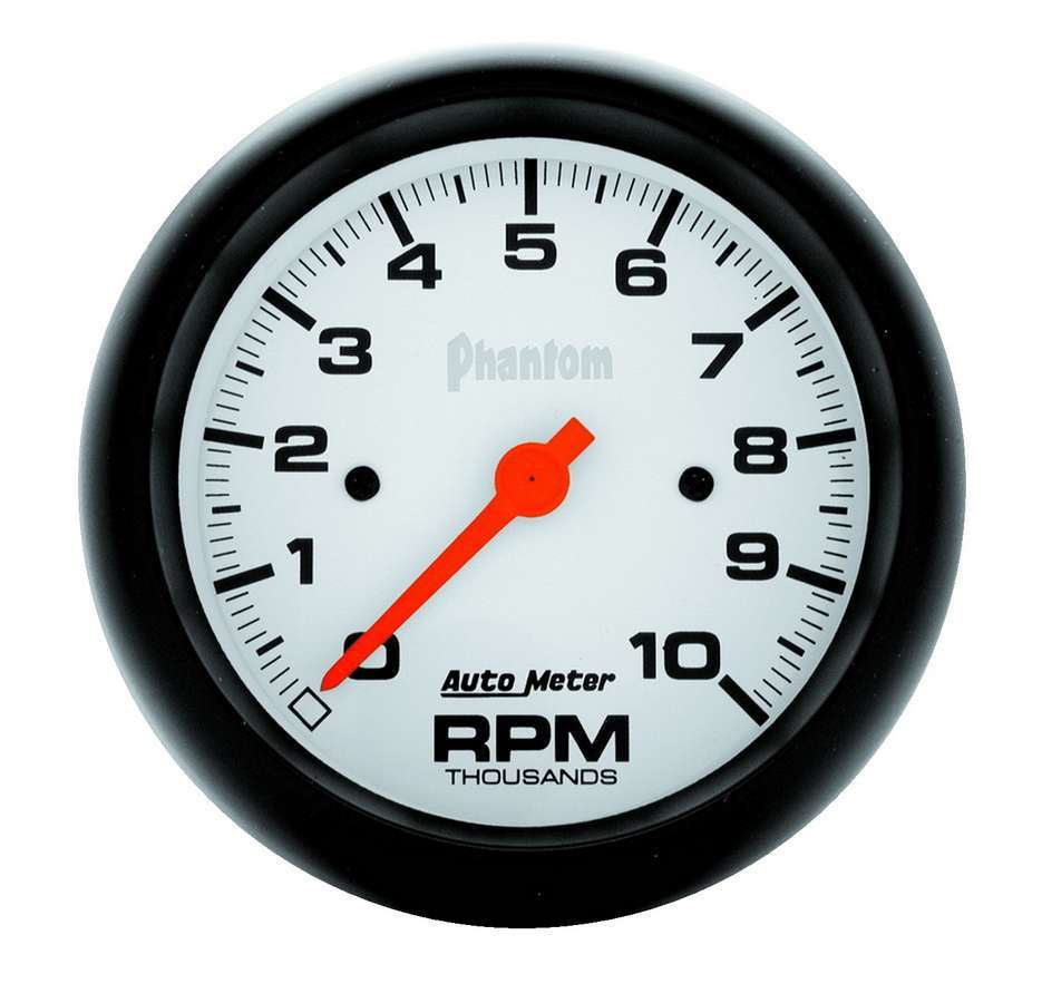 3-3/8in Phantom In-Dash Tach 10000 RPM - AutoMeter 5897