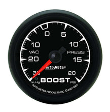 Load image into Gallery viewer, 2-1/16 ES Boost/Vacuum Gauge - HG/20psi - AutoMeter 5907