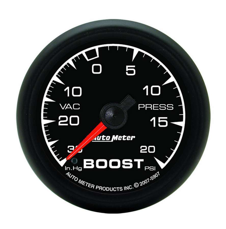 2-1/16 ES Boost/Vacuum Gauge - HG/20psi - AutoMeter 5907