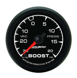2-1/16 ES Boost/Vacuum Gauge - HG/20psi - AutoMeter 5907
