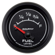 Load image into Gallery viewer, 2-1/16 ES Fuel Level Gauge - GM 0-90ohms - AutoMeter 5913