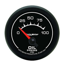 Load image into Gallery viewer, 2-1/16 ES Oil Pressure Gauge - 0-100psi - AutoMeter 5927