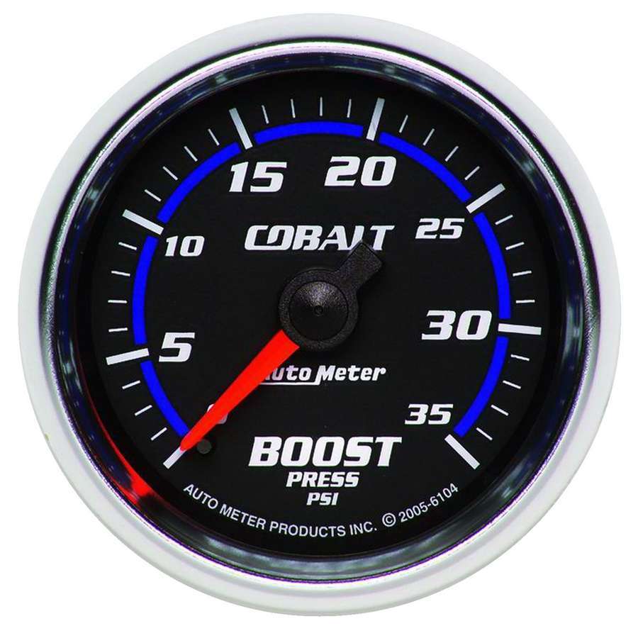 2-1/16in C/S Boost Gauge 0-35 psi - AutoMeter 6104