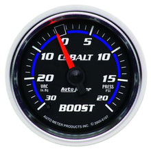 Load image into Gallery viewer, 2-1/16in C/S Boost/Vac Gauge 30in HG/20psi - AutoMeter 6107