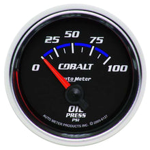 Load image into Gallery viewer, 2-1/16in C/S Oil Pressure Gauge 0-100psi - AutoMeter 6127