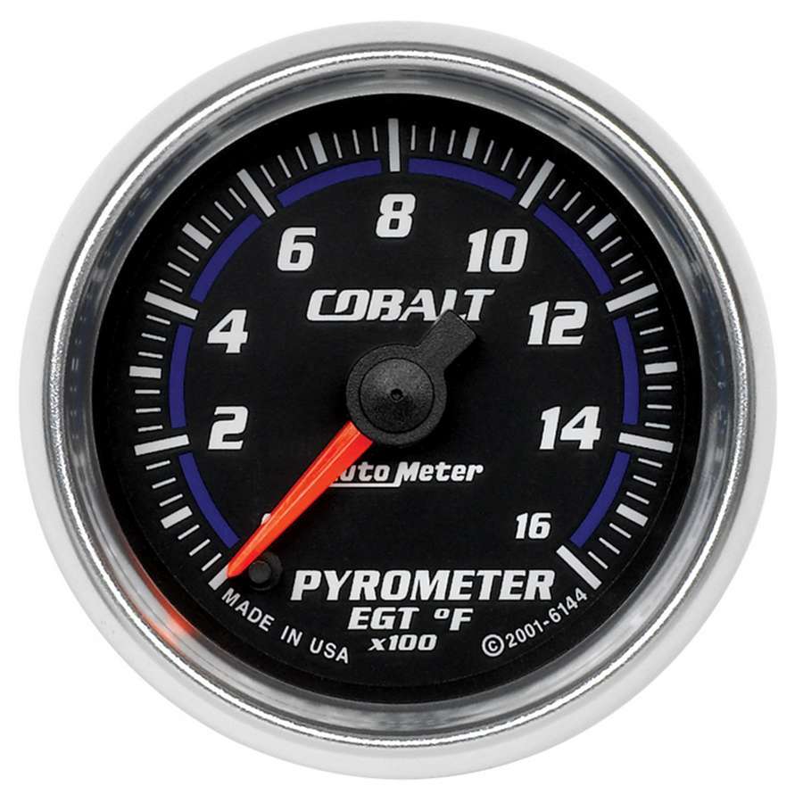2-1/16in C/S Pyrometer Gauge 0-1600 Deg. - AutoMeter 6144