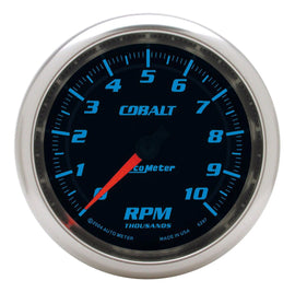 AutoMeter GAUGE; TACHOMETER; 3 3/8in.; 10K RPM; IN-DASH; COBALT