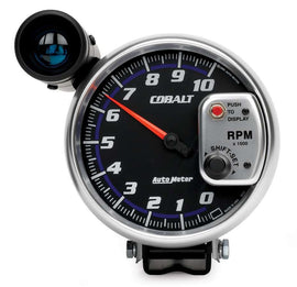 AutoMeter GAUGE; TACHOMETER; 5in.; 10K RPM; PEDESTAL W/EXT. SHIFT-LITE; COBALT