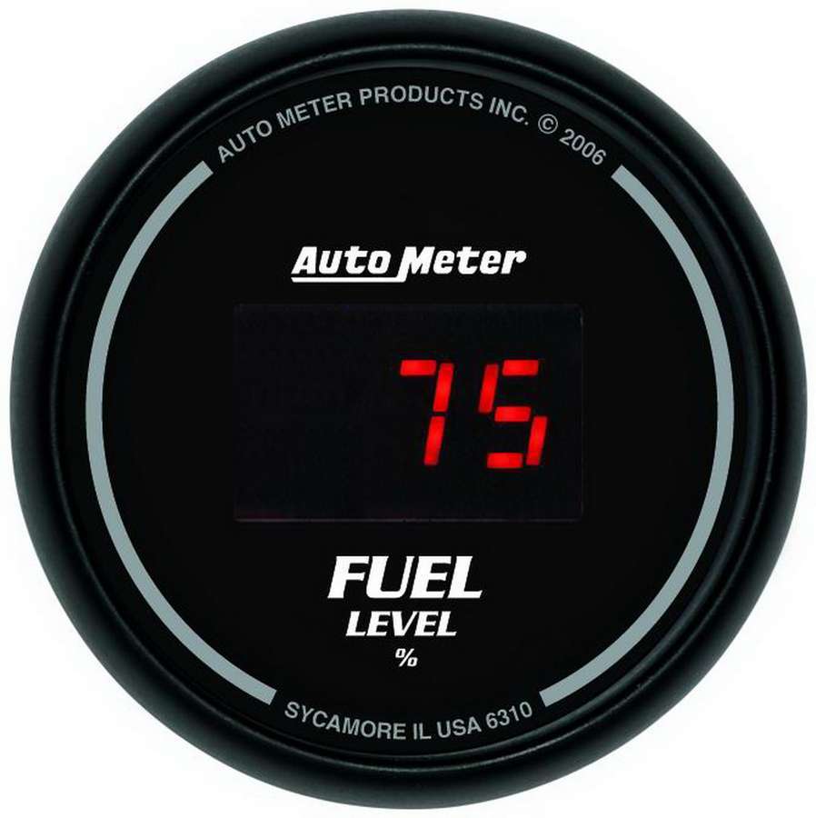 2-1/16in DG/B Fuel Level Gauge - AutoMeter 6310