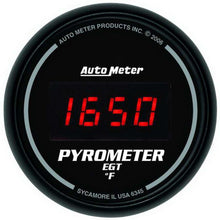 Load image into Gallery viewer, 2-1/16in DG/B Pyrometer/ EGT Gauge - AutoMeter 6345