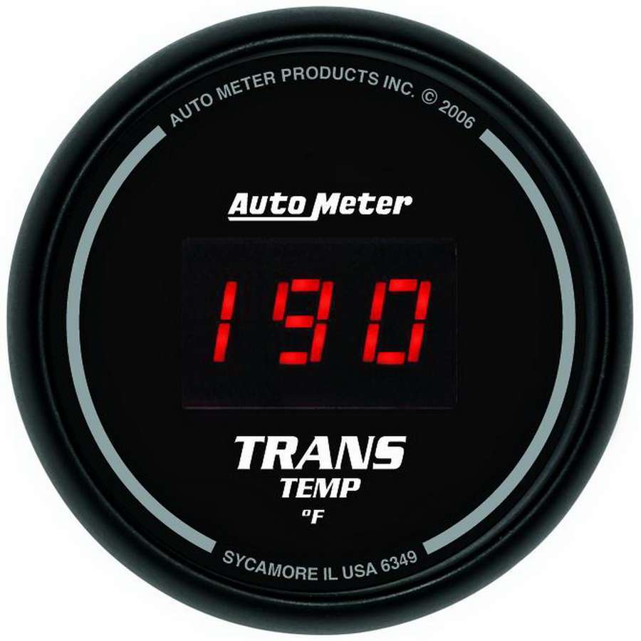 2-1/16in DG/B Trans Temp Gauge - AutoMeter 6349