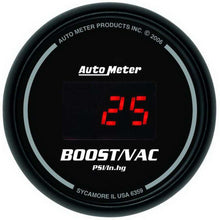 Load image into Gallery viewer, 2-1/16in DG/B Vacuum/ Boost Gauge - AutoMeter 6359