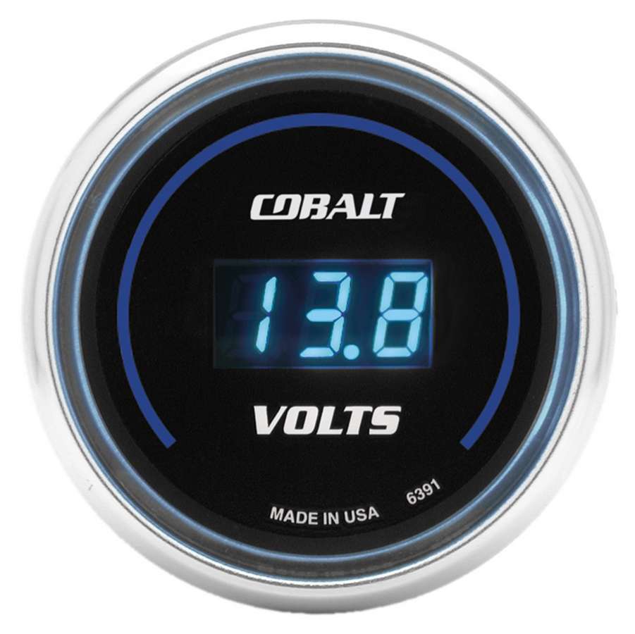 2-1/16in C/S Digital Voltmeter Gauge 8-18 Vol - AutoMeter 6391