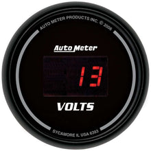 Load image into Gallery viewer, 2-1/16in DG/B Voltmeter Gauge - AutoMeter 6393