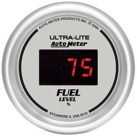 2-1/16in DG/S Fuel Level Gauge - AutoMeter 6510