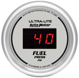 2-1/16in DG/S Fuel Pressure Gauge - AutoMeter 6563