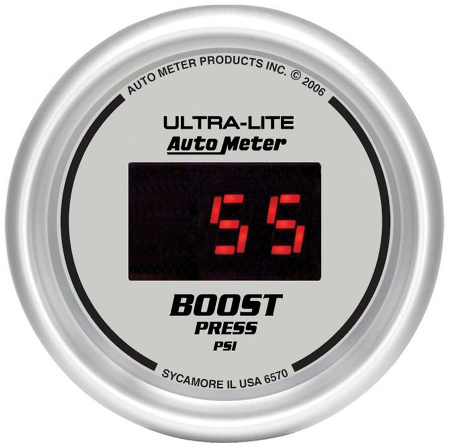 2-1/16in DG/S Boost Pressure Gauge - AutoMeter 6570