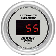 Load image into Gallery viewer, 2-1/16in DG/S Boost Pressure Gauge - AutoMeter 6570