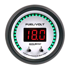 2-1/16 Fuel/Volt Gauge Elite Digital PH Series - AutoMeter 6709-PH
