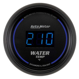2-1/16 Water Temp Gauge 0-340F Digital - AutoMeter 6937