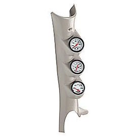2-1/16in P/S Triple A-Pillar Gauge Kit - AutoMeter 7098